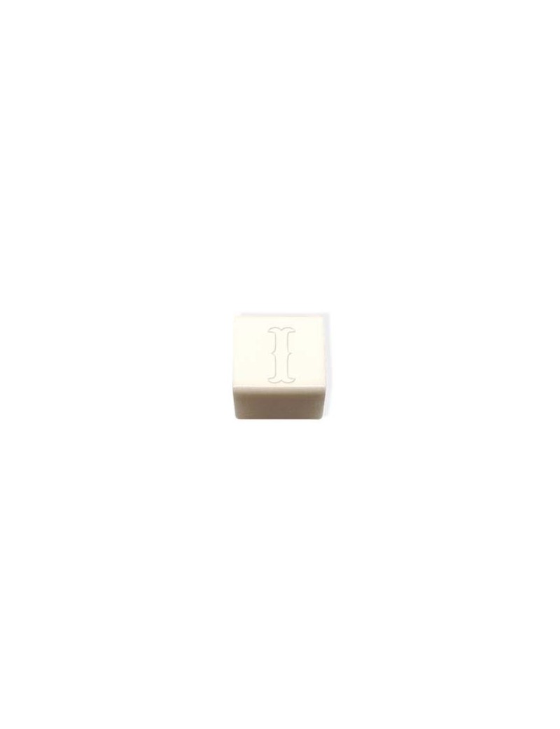 Savon Karité parfum Jasmin Cube "I" 25 gr Savon Karité parfum Jasmin Cube "I" 25 gr