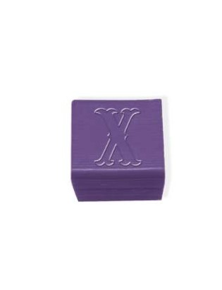 Savon Karité parfum Violette Cube "X" 25 gr