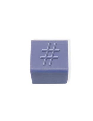 Savon Karité parfum Lavande Cube "Hashtag" 25 gr