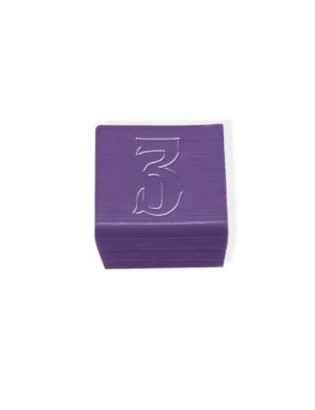 Savon Karité parfum Violette Cube "3" 25 gr