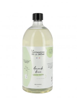 Recharge Gel Lavant Mains Parfum Amande Douce 1L