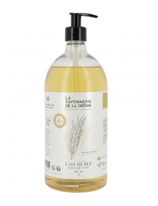 Douche Soin Parfum Lait de Blé 1L