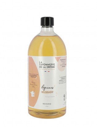 Recharge Gel Douche Parfum Agrumes 1L