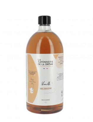 Recharge Gel Douche Parfum Vanille 1L