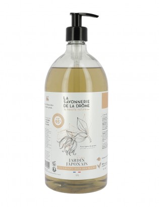 Gel Lavant Soin des Mains Parfum Jardin Japonais 1L