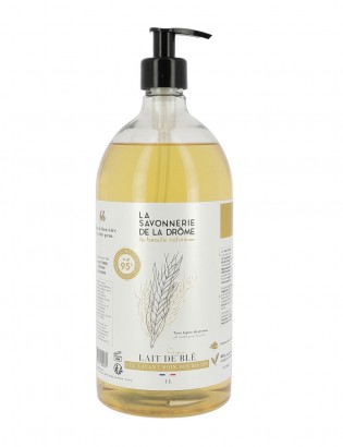 Gel Lavant Soin des Mains Parfum Lait de Blé 1L