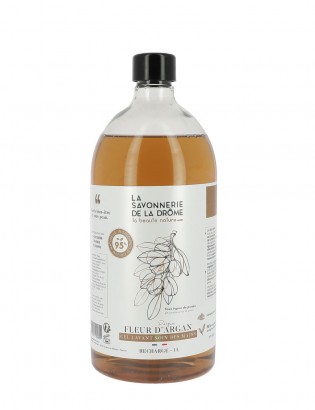 Recharge Gel Lavant Soin des Mains Parfum Fleur d'Argan 1L