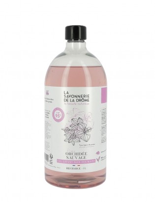 Recharge Gel Lavant Soin des Mains Parfum Orchidée Sauvage 1L